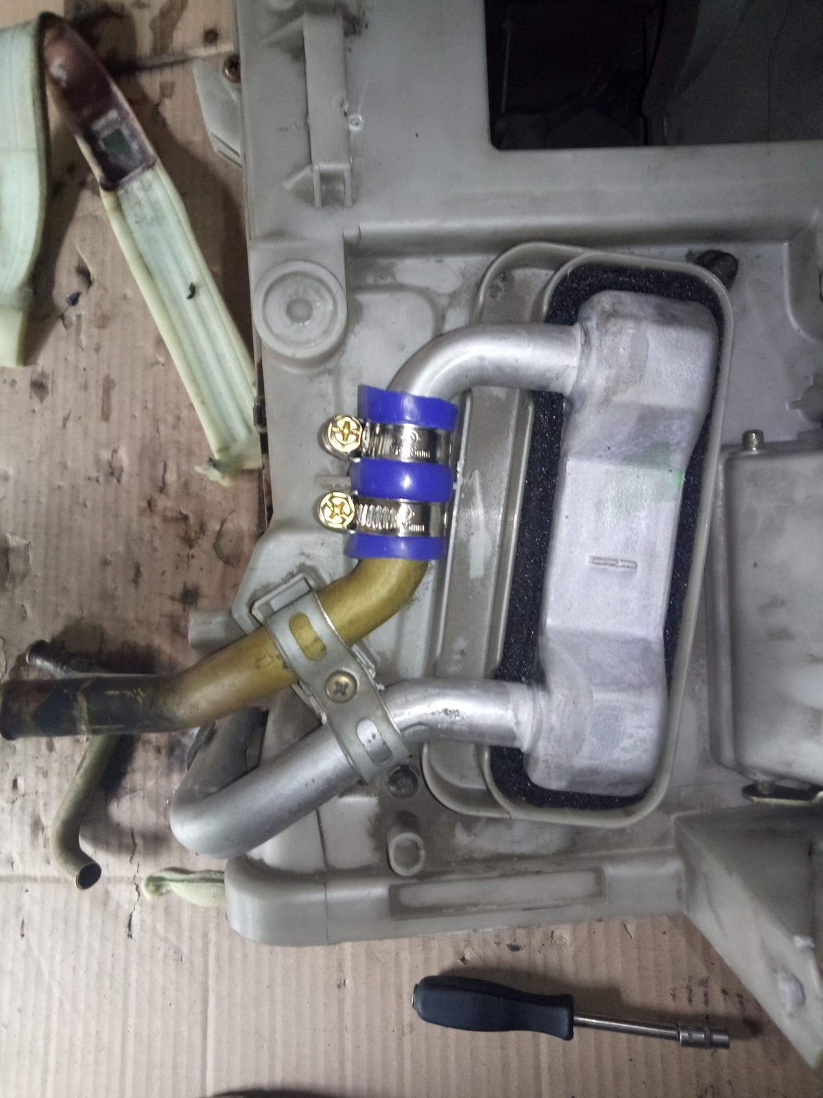 Как промыть радиатор печки на тойота камри 40 - фото